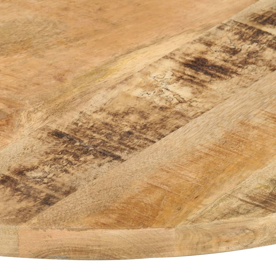 Tafelblad Rond 25-27 Mm 80 Cm 80 cm 25-27 mm massief mangohout