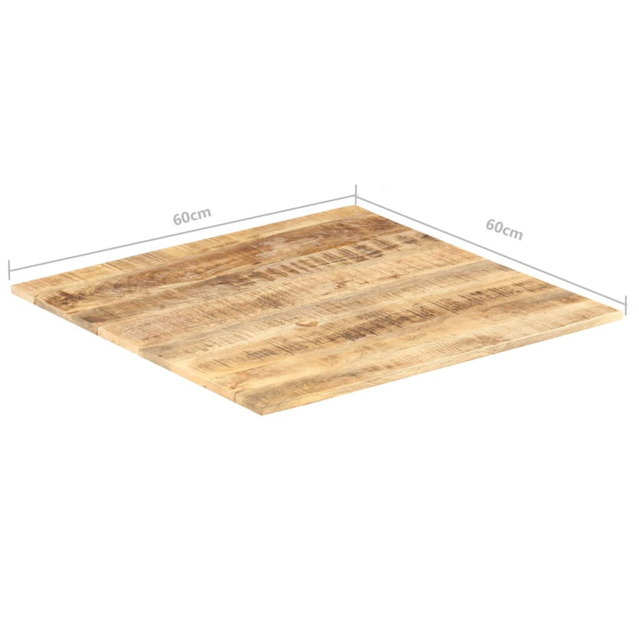 Tafelblad 5-6 Mm 60X60 Cm 60 x 60 cm 15-16 mm massief mangohout