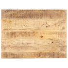 Tabletop 15-16 mm 80x70 cm solid mango wood
