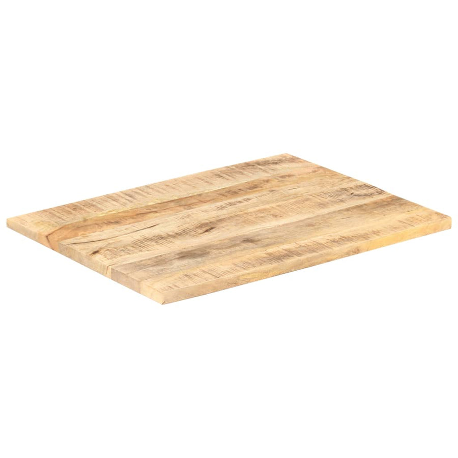Tafelblad 25-27 Mm 80X60 Cm 80 x 60 cm 25-27 mm massief mangohout