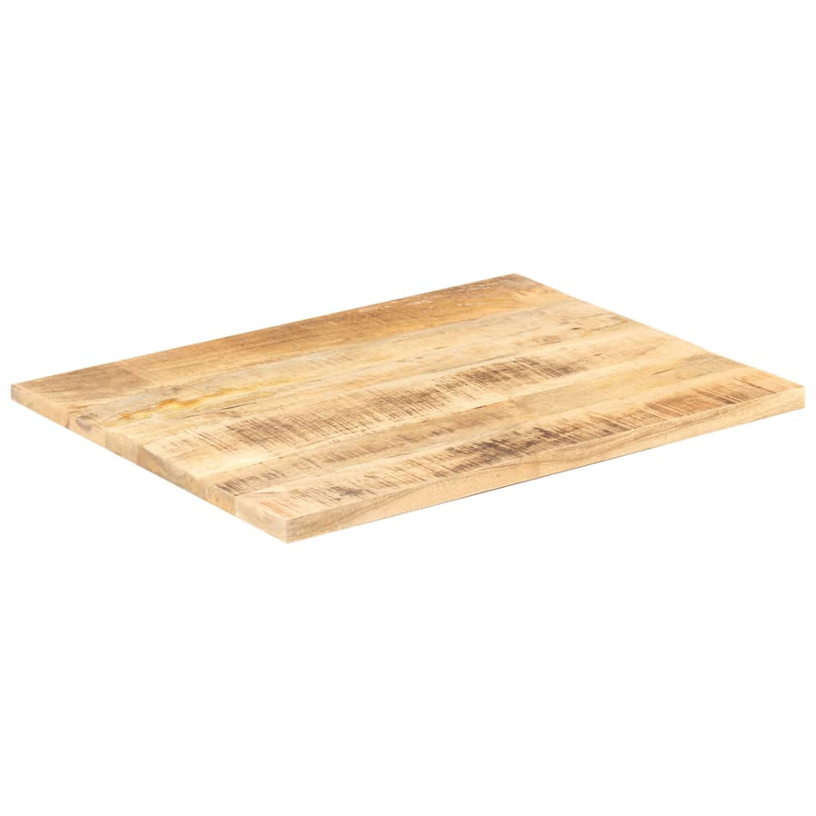 Tafelblad 25-27 Mm 80X60 Cm 80 x 60 cm 25-27 mm massief mangohout