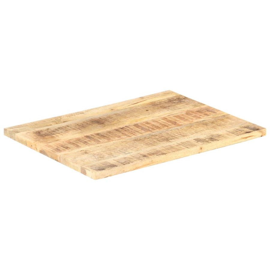 Tafelblad 25-27 Mm 80X60 Cm 80 x 60 cm 25-27 mm massief mangohout