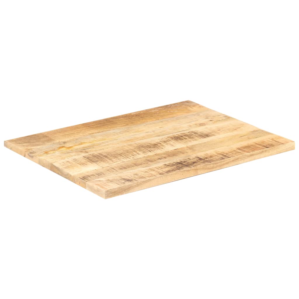 Tafelblad 25-27 Mm 90X60 Cm 90 x 60 cm 25-27 mm massief mangohout
