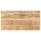 Tabletop 25-27 mm 100x60 cm solid mango wood