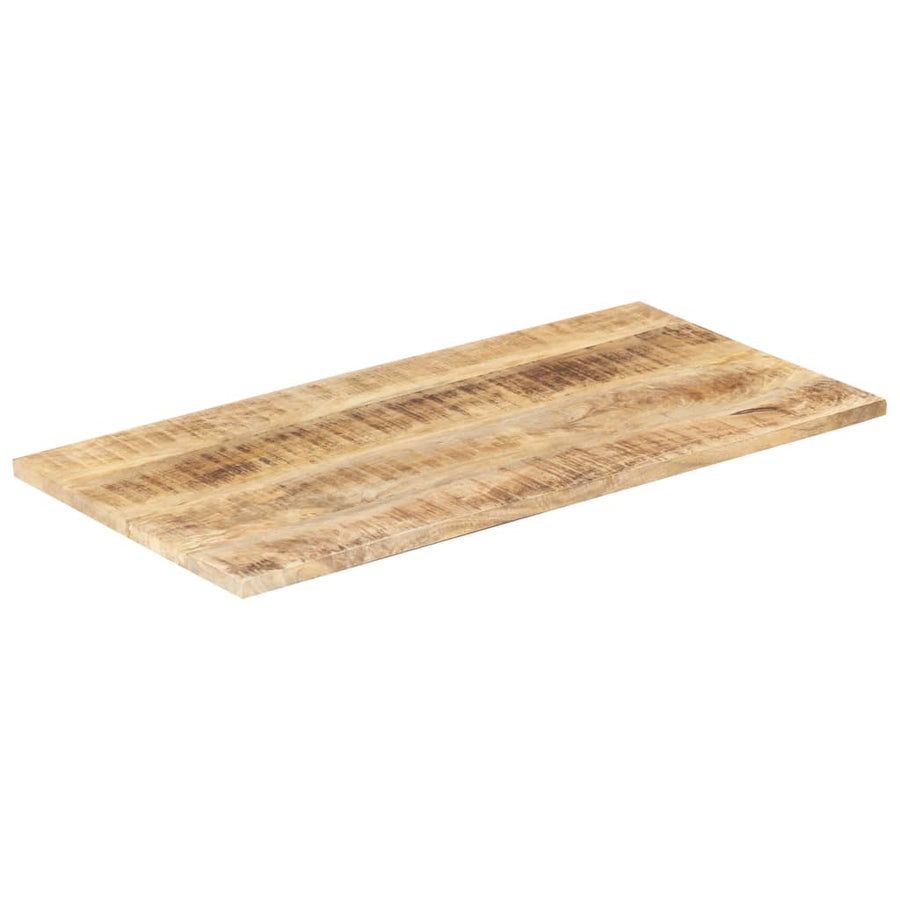 Tafelblad 25-27 mm 100x60 cm massief mangohout