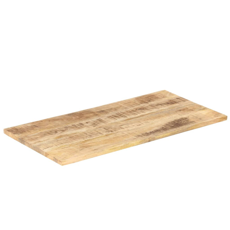 Tafelblad 25-27 mm 100x60 cm massief mangohout