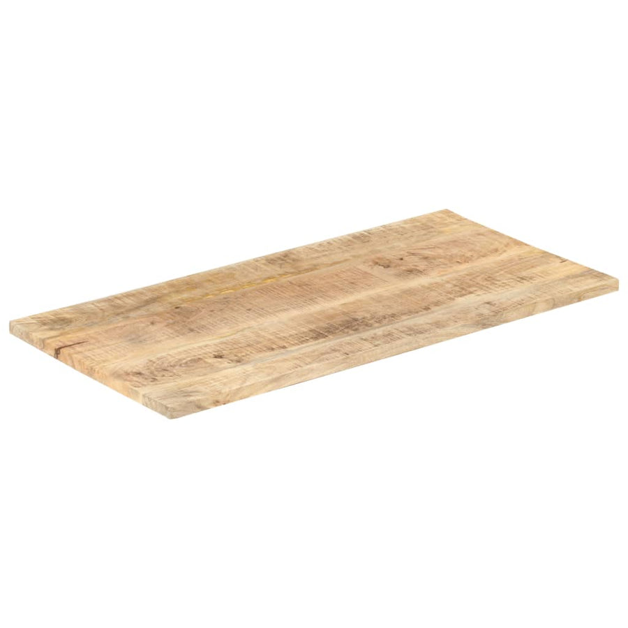 Tafelblad 25-27 mm 100x60 cm massief mangohout