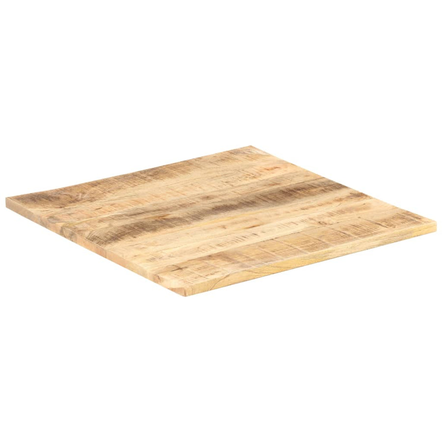 Tafelblad 25-27 Mm 70X70 Cm 70 x 70 cm 25-27 mm massief mangohout