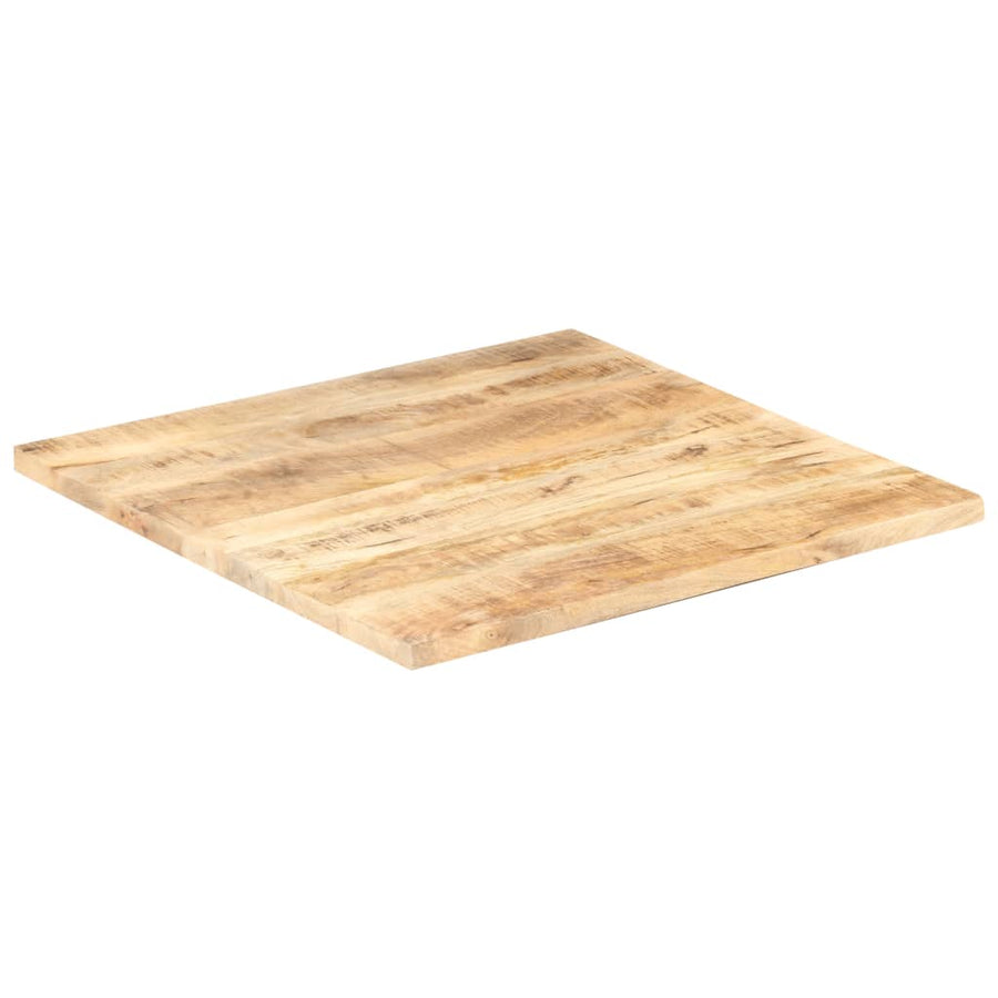 Tafelblad 25-27 Mm 70X70 Cm 70 x 70 cm 25-27 mm massief mangohout