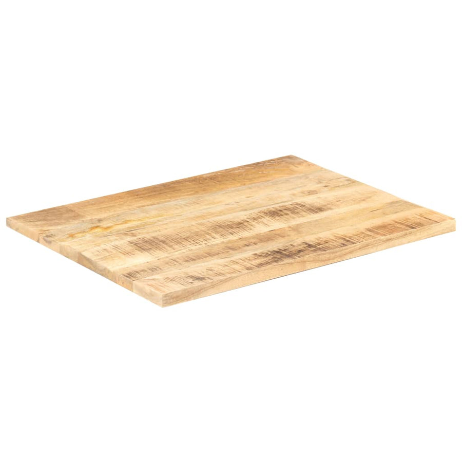 Tafelblad 25-27 Mm 90X70 Cm 90 x 70 cm 25-27 mm massief mangohout