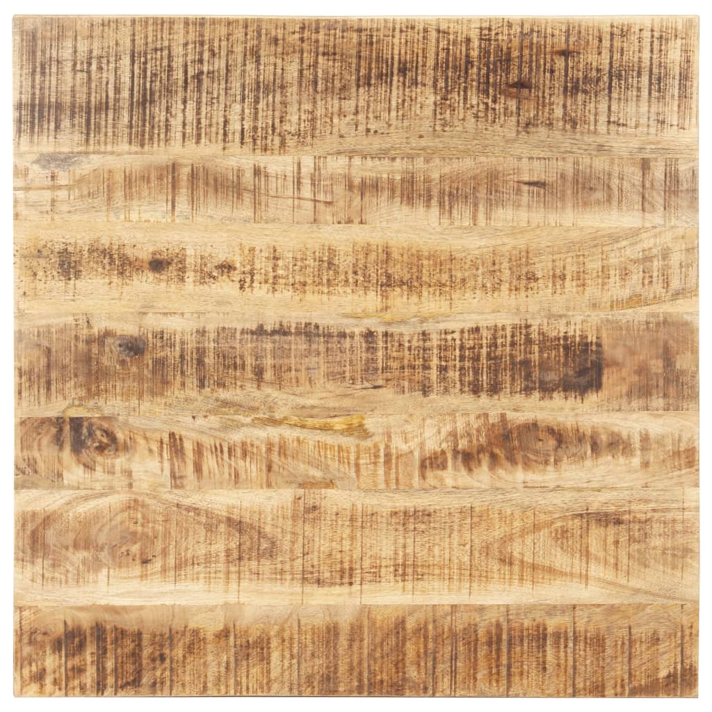 Tafelblad 25-27 Mm 80X80 Cm 80 x 80 cm 25-27 mm massief mangohout