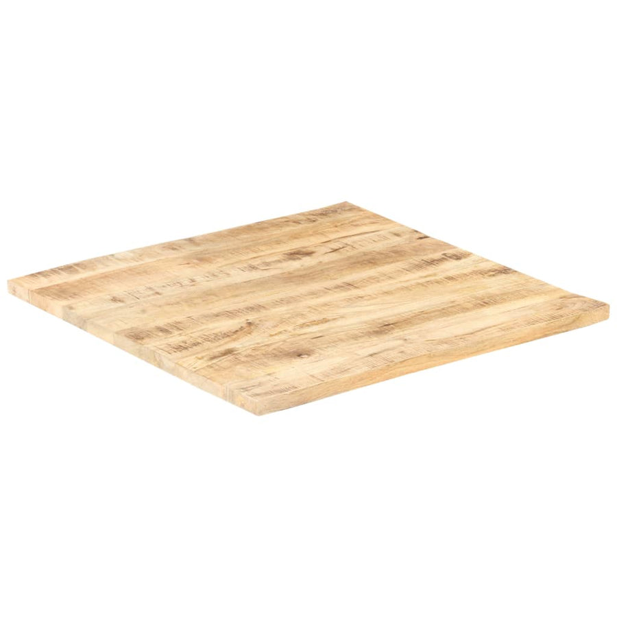 Tafelblad 25-27 Mm 80X80 Cm 80 x 80 cm 25-27 mm massief mangohout