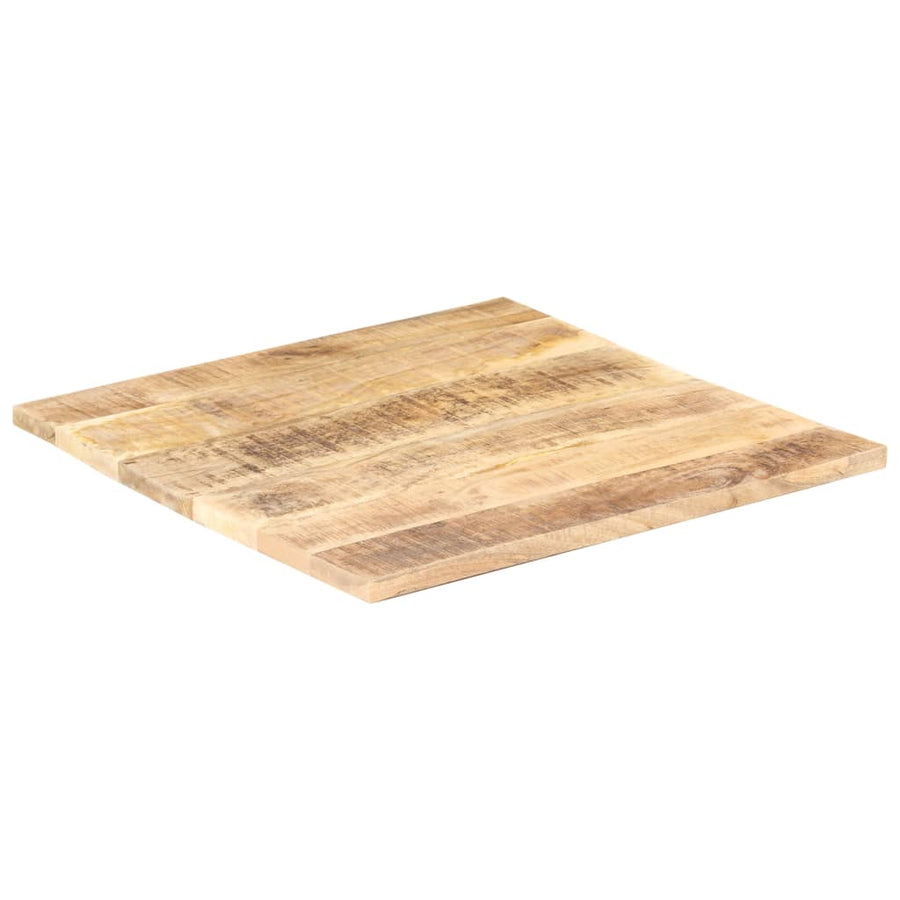 Tafelblad 25-27 Mm 80X80 Cm 80 x 80 cm 25-27 mm massief mangohout