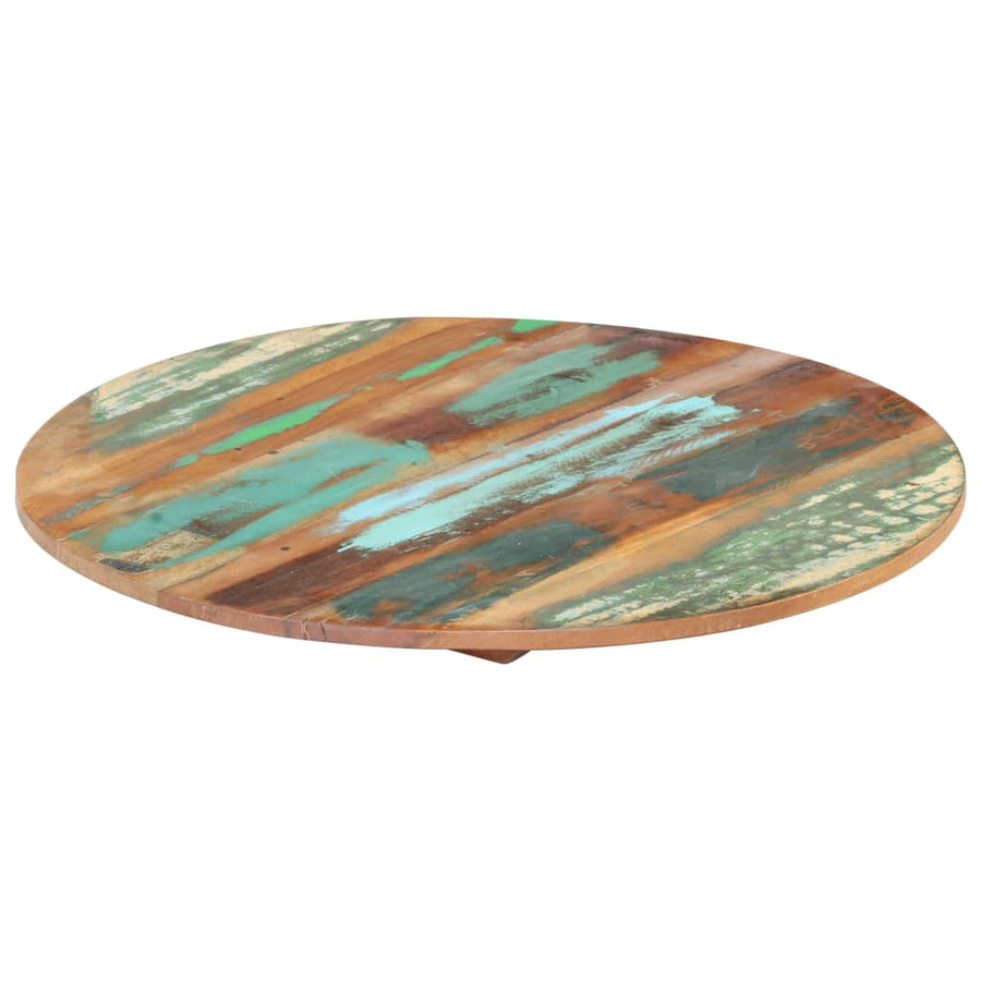 Tafelblad Rond 5-6 Mm 40 Cm 1 40 cm 15-16 mm massief gerecycled hout