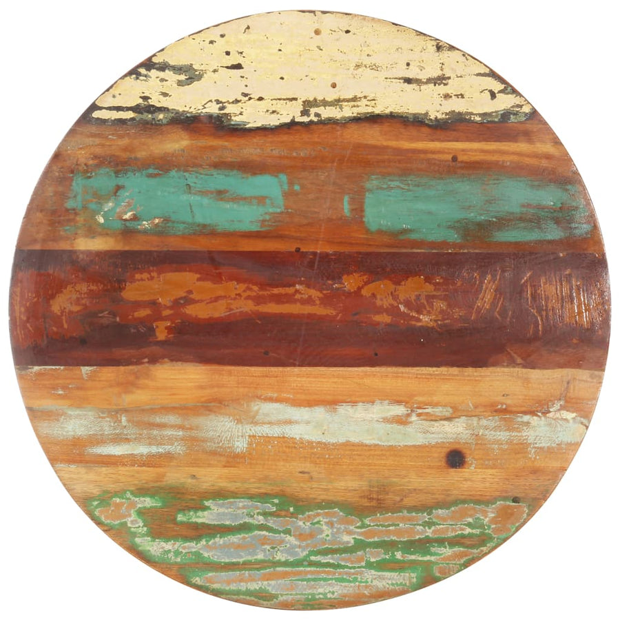 Tafelblad Rond 5-6 Mm 40 Cm 1 40 cm 15-16 mm massief gerecycled hout