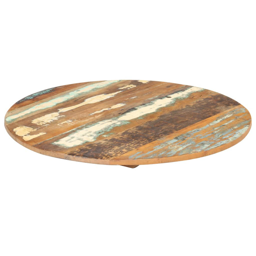 Tafelblad Rond 5-6 Mm 40 Cm 1 40 cm 15-16 mm massief gerecycled hout