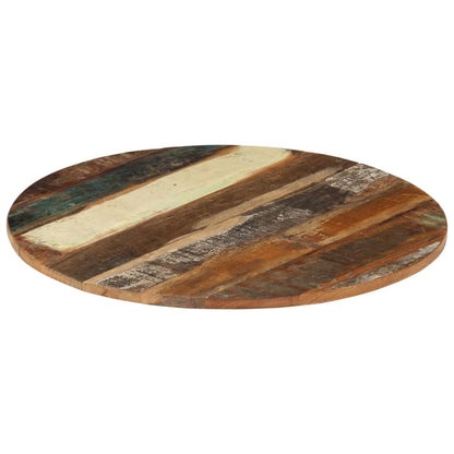 Tafelblad Rond 5-6 Mm 60 Cm 1 60 cm 15-16 mm massief gerecycled hout
