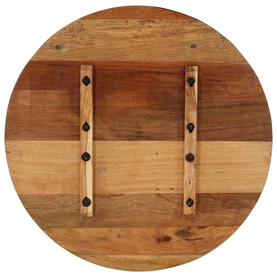 Tafelblad Rond 5-6 Mm 70 Cm 70 cm 15-16 mm massief gerecycled hout