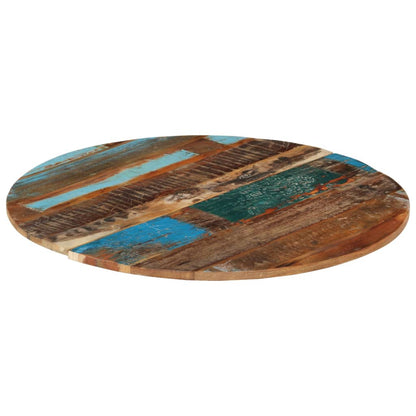 Tafelblad Rond 5-6 Mm 80 Cm 80 cm 15-16 mm massief gerecycled hout
