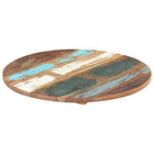 Tafelblad rond 40 cm massief gerecycled hout