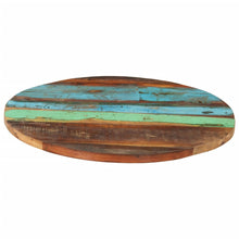 Tafelblad Rond 25-27 Mm 60 Cm Massief Gerecycled Hout 1 60 cm 25-27 mm