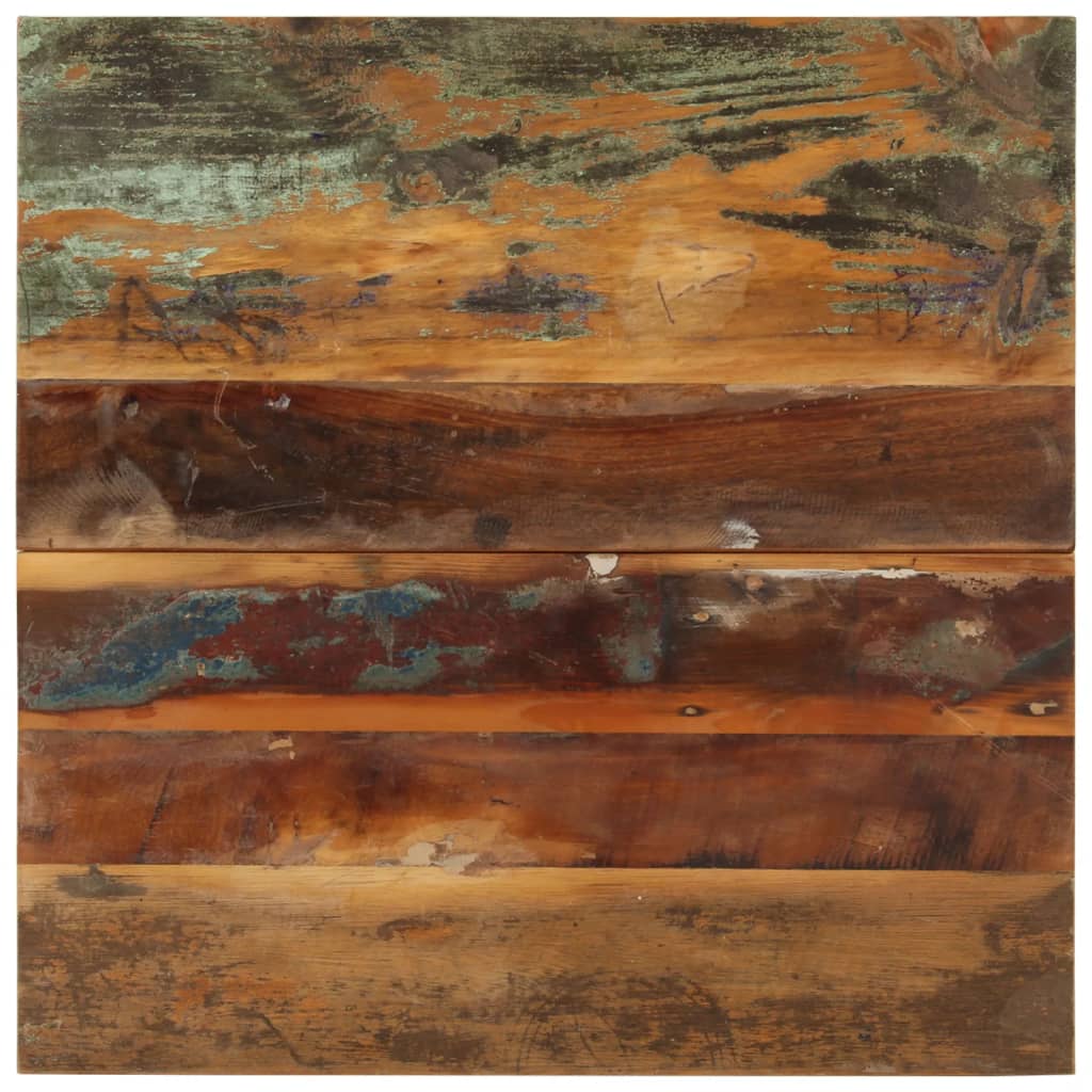 Tafelblad Vierkant 5-6 Mm 60X60 Cm 60 x 60 cm 15-16 mm massief gerecycled hout