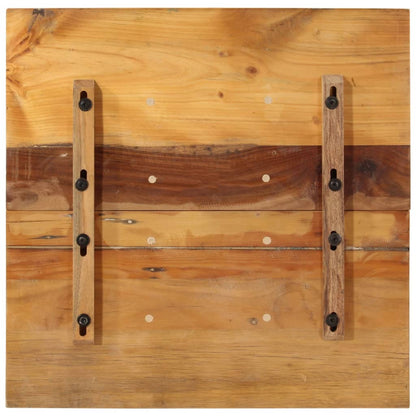 Tafelblad Vierkant 5-6 Mm 60X60 Cm 60 x 60 cm 15-16 mm massief gerecycled hout