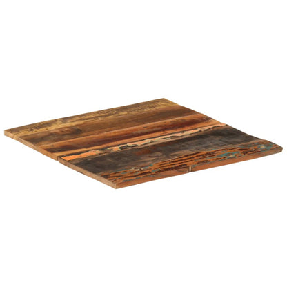Tafelblad Vierkant 5-6 Mm 60X60 Cm 60 x 60 cm 15-16 mm massief gerecycled hout