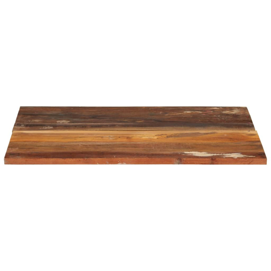 Tafelblad Rechthoekig 15-16 Mm 60X70 Cm Massief Gerecycled Hout 60 x 70 cm 15-16 mm