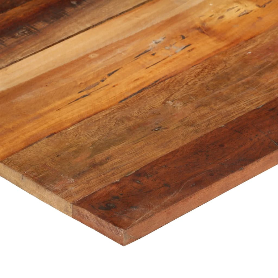 Tafelblad Rechthoekig 15-16 Mm 60X70 Cm Massief Gerecycled Hout 60 x 70 cm 15-16 mm
