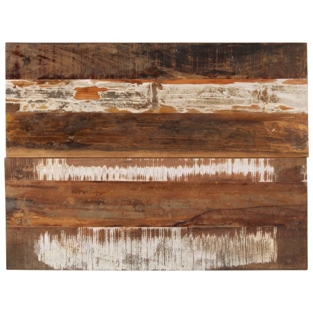 Tafelblad Rechthoekig 5-6 Mm 60X80 Cm 60 x 80 cm 15-16 mm massief gerecycled hout