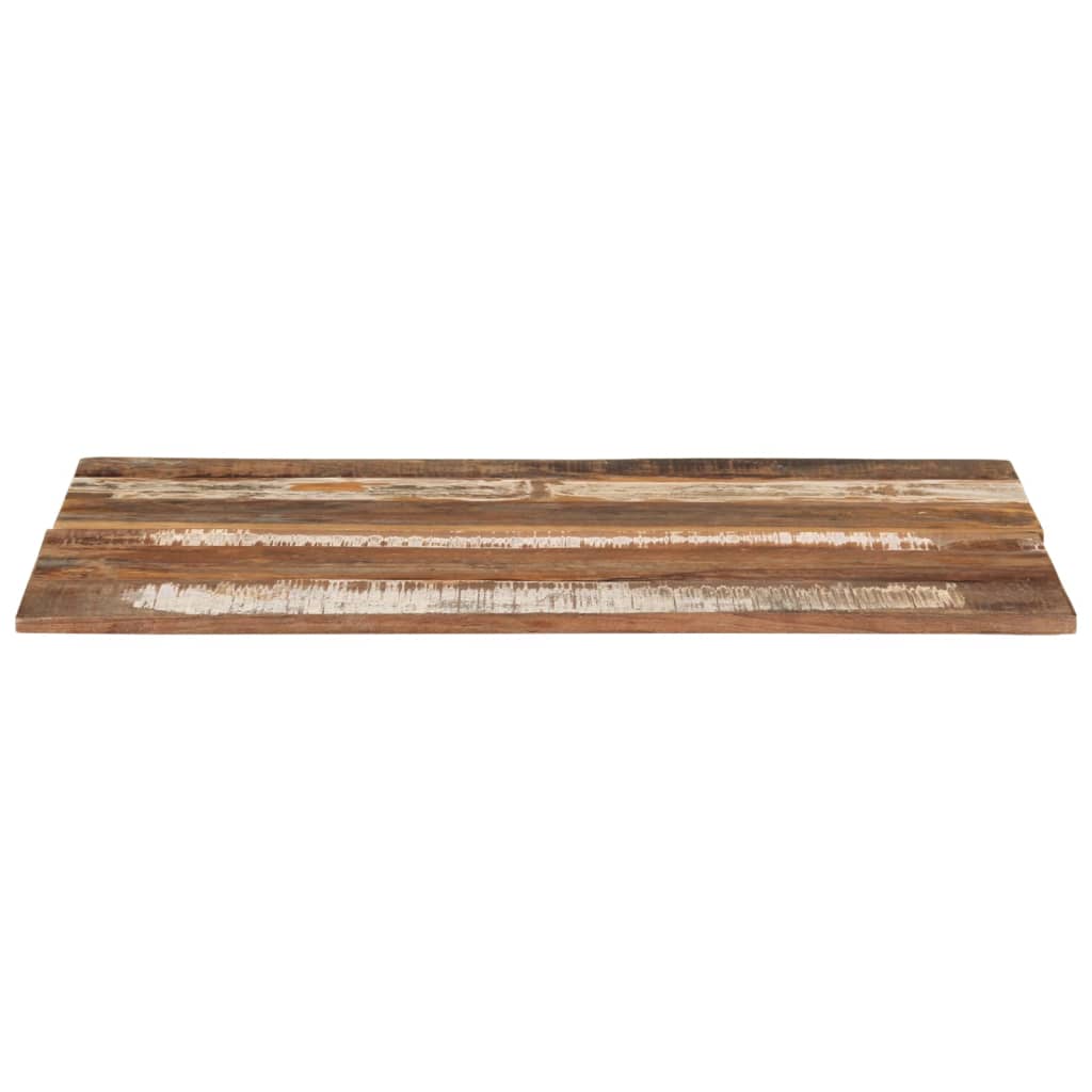 Tafelblad Rechthoekig 5-6 Mm 60X80 Cm 60 x 80 cm 15-16 mm massief gerecycled hout