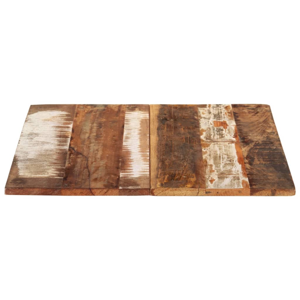 Tafelblad Rechthoekig 5-6 Mm 60X80 Cm 60 x 80 cm 15-16 mm massief gerecycled hout