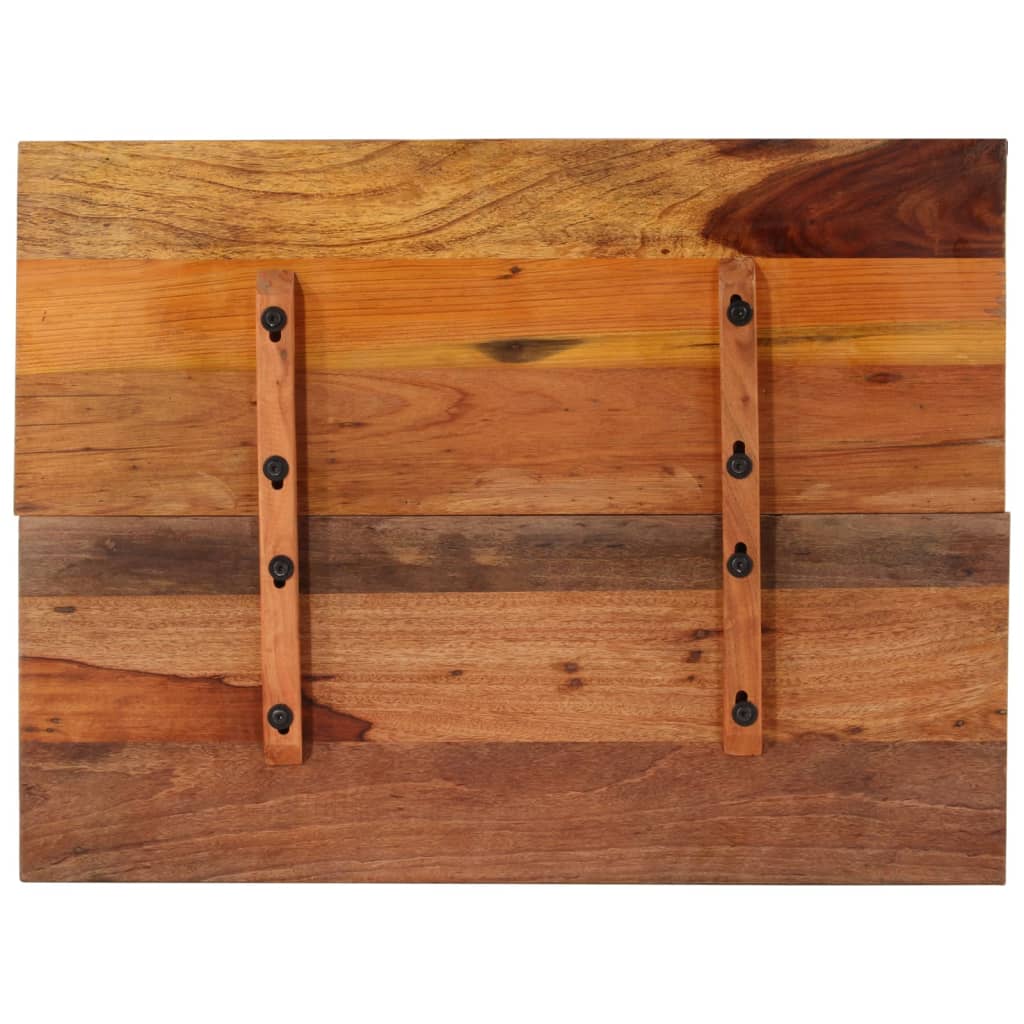 Tafelblad Rechthoekig 5-6 Mm 60X80 Cm 60 x 80 cm 15-16 mm massief gerecycled hout