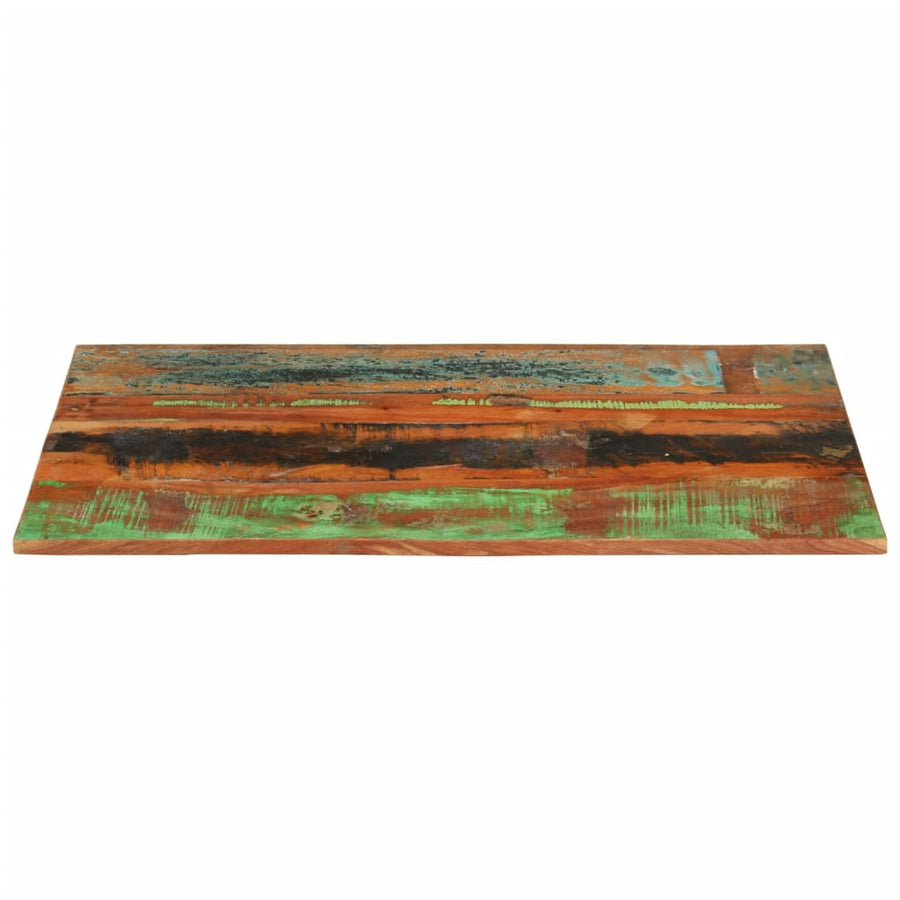 Tafelblad Rechthoekig 5-6 Mm 60X90 Cm 60 x 90 cm 15-16 mm massief gerecycled hout