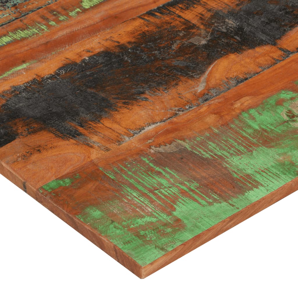 Tafelblad Rechthoekig 5-6 Mm 60X90 Cm 60 x 90 cm 15-16 mm massief gerecycled hout