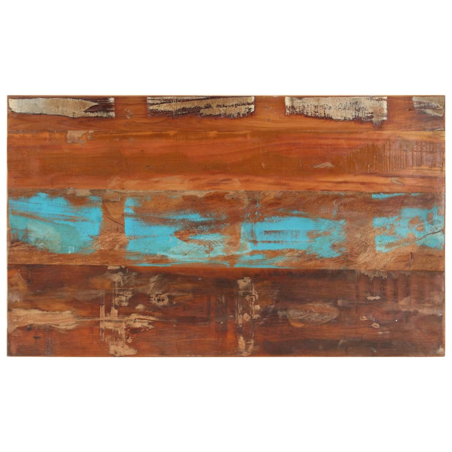 Tafelblad Rechthoekig 5-6 Mm 60X00Cm 60 x 100 cm 15-16 mm massief gerecycled hout