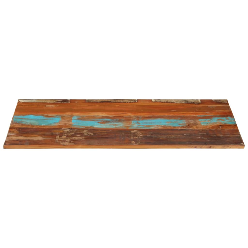 Tafelblad Rechthoekig 5-6 Mm 60X00Cm 60 x 100 cm 15-16 mm massief gerecycled hout