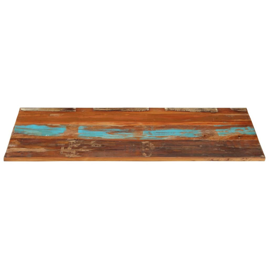Tafelblad Rechthoekig 5-6 Mm 60X00Cm 60 x 100 cm 15-16 mm massief gerecycled hout