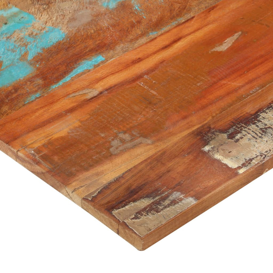 Tafelblad Rechthoekig 5-6 Mm 60X00Cm 60 x 100 cm 15-16 mm massief gerecycled hout