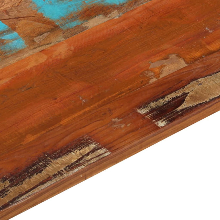 Tafelblad Rechthoekig 5-6 Mm 60X00Cm 60 x 100 cm 15-16 mm massief gerecycled hout