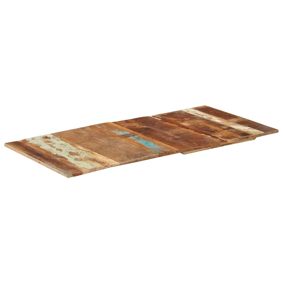 Tafelblad Rechthoekig 15-16 Mm 60X120Cm 60 x 120 cm 15-16 mm massief gerecycled hout