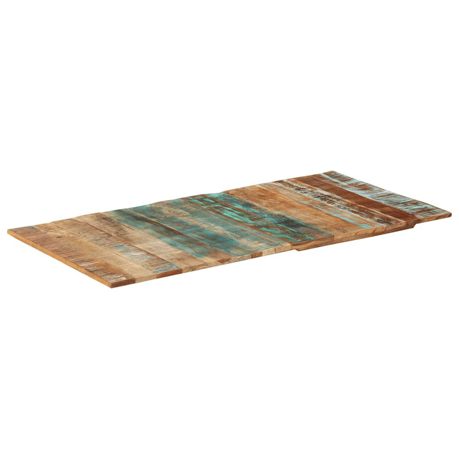 Tafelblad Rechthoekig 15-16 Mm 60X120Cm 60 x 120 cm 15-16 mm massief gerecycled hout