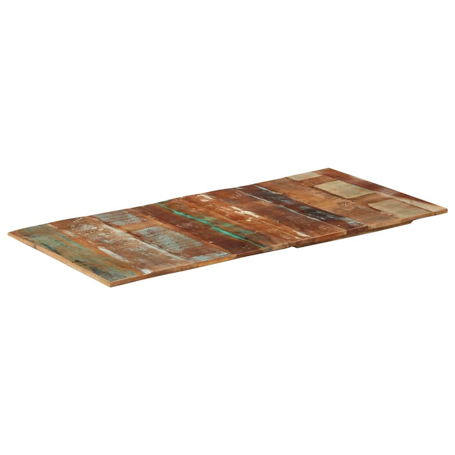 Tafelblad Rechthoekig 15-16 Mm 60X120Cm 60 x 120 cm 15-16 mm massief gerecycled hout