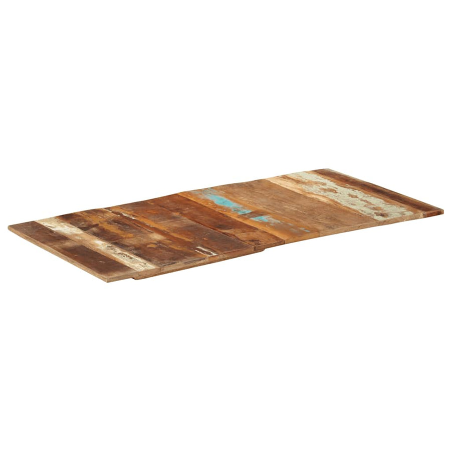 Tafelblad Rechthoekig 15-16 Mm 60X120Cm 60 x 120 cm 15-16 mm massief gerecycled hout