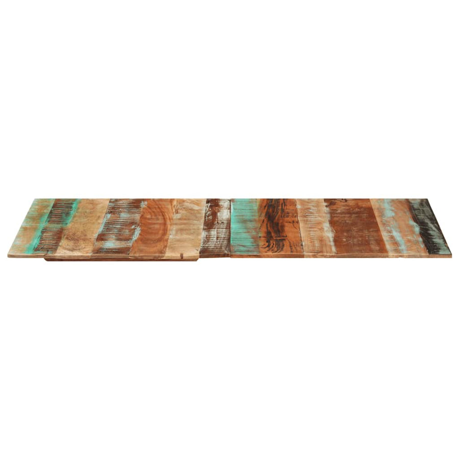 Tafelblad Rechthoekig 15-16 Mm 60X140Cm 60 x 140 cm 15-16 mm massief gerecycled hout