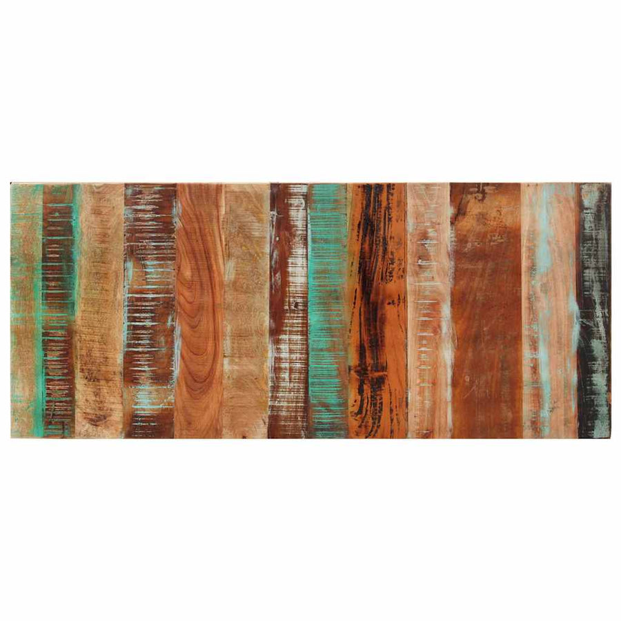 Tafelblad Rechthoekig 15-16 Mm 60X140Cm 60 x 140 cm 15-16 mm massief gerecycled hout