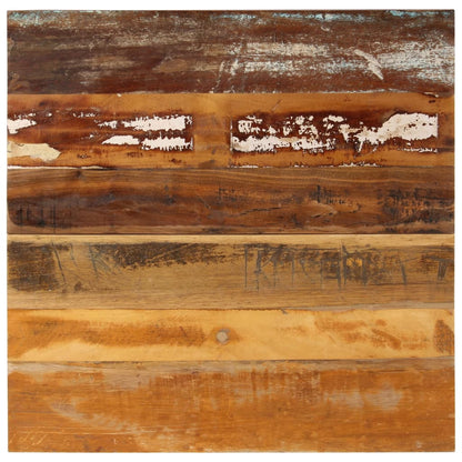 Tafelblad Vierkant 5-6 Mm 70X70 Cm 70 x 70 cm 15-16 mm massief gerecycled hout