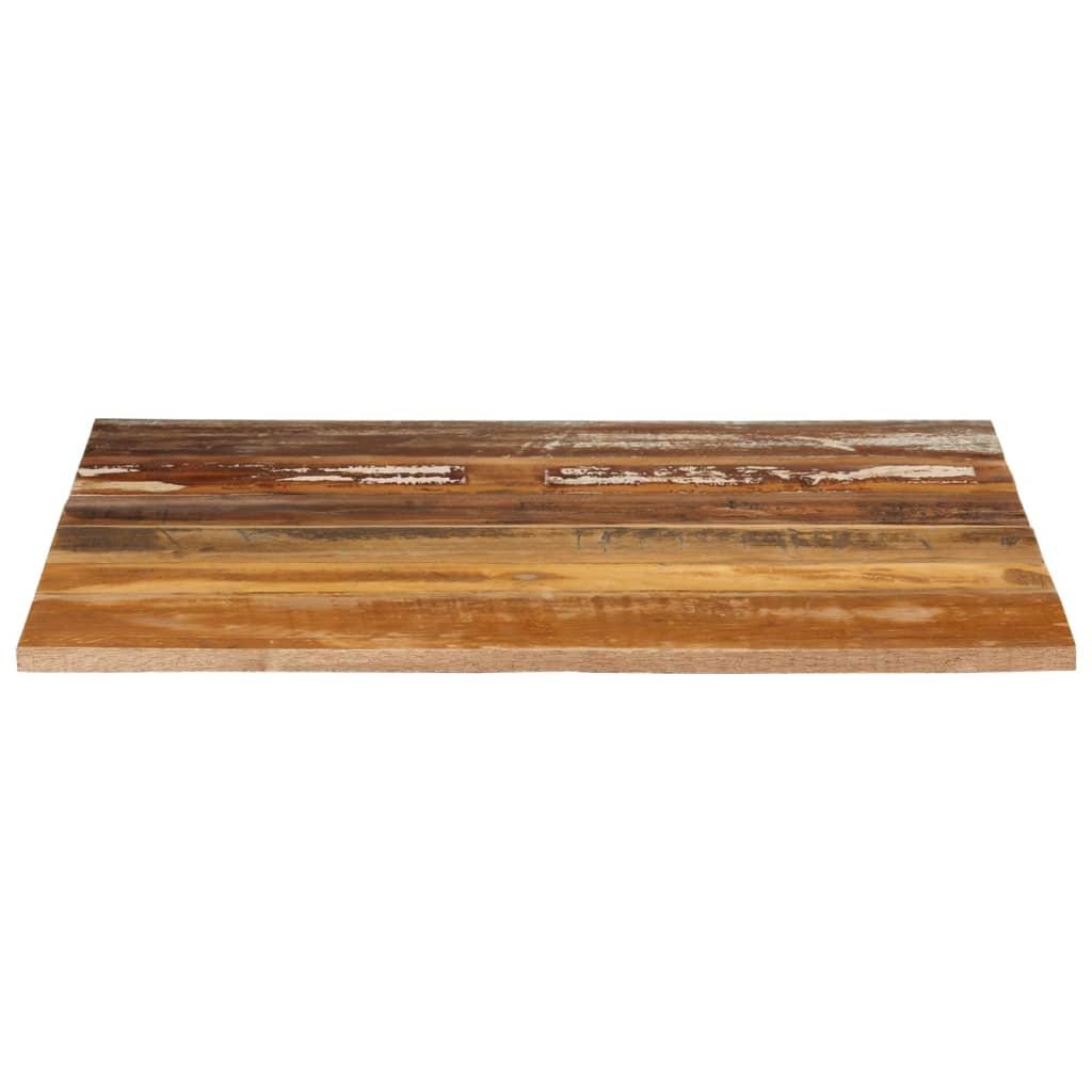 Tafelblad Vierkant 5-6 Mm 70X70 Cm 70 x 70 cm 15-16 mm massief gerecycled hout