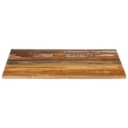 Tafelblad Vierkant 5-6 Mm 70X70 Cm 70 x 70 cm 15-16 mm massief gerecycled hout
